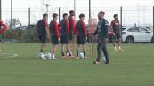 De Rossi, primo allenamento con il Genoa