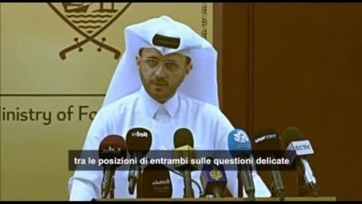 Il Qatar: nei colloqui a Doha impegno da entrambe le parti