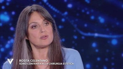 Rosita Celentano: "Sono contraria alla chirurgia estetica"