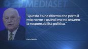 Nordio e il referendum sulla giustizia, "mi assumo la responsabilità della sconfitta"