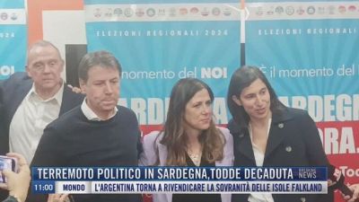 Breaking News delle 11.00 | Terremoto politico in Sardegna, Todde decaduta