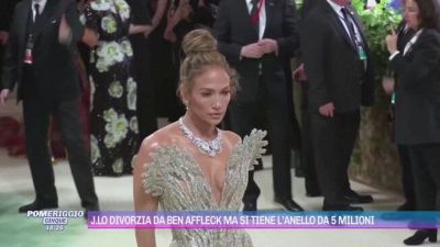 J.Lo divorzia da Ben Affleck ma si tiene l'anello da 5 milioni
