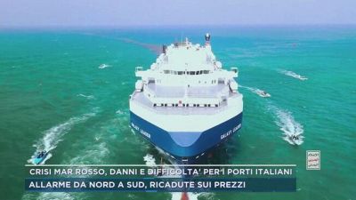Crisi Mar Rosso, danni e difficoltà per i porti italiani