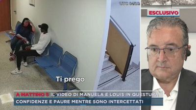 Il video di Manuela e Louis in Questura