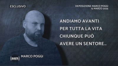 Garlasco, la deposizione di Marco Poggi