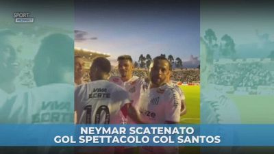 Neymar scatenato! Gol spettacolo col Santos