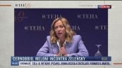 Breaking News delle 16.00 | Cernobbio, Meloni incontra Zelensky