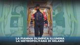 Fiamma Olimpica in metropolitana