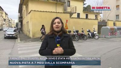 Firenze, dall' ex hotel Astor dove è stata vista Kata l'ultima volta