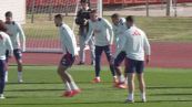Spagna, durante il torello Fabian Ruiz resta in mutande