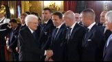 Calcio, Mattarella riceve Lazio e Inter, finaliste Coppa Italia