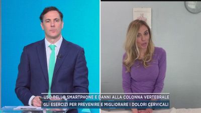 Uso dello smartphone e danni alla colonna vertebrale