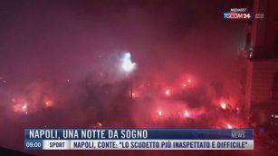 Breaking News delle 09.00 | Napoli, una notte da sogno