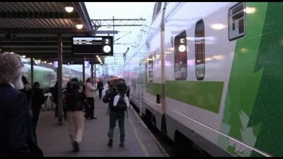 La Finlandia inaugura il collegamento ferroviario "storico" con la Svezia