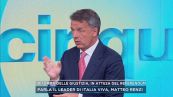 Parla il leader di Italia Viva, Matteo Renzi