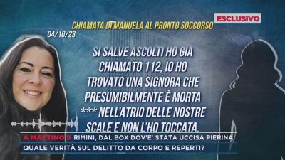 Pierina, Manuela e il ritrovamento del corpo