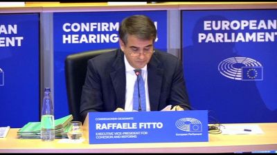 Fitto: "Oggi qui non rappresento un partito o l'Italia, ma l'Europa"