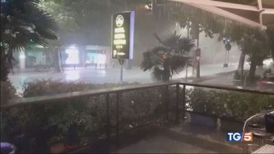 Temporali al nord Caldo e afa al sud
