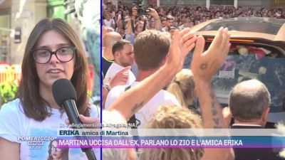 Martina Carbonaro uccisa dall'ex, parlano lo zio e l'amica Erika