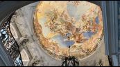 Scalone rococò da favola a Castelli di Bruehl, fra stucchi e concerti