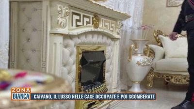 Caivano, il lusso nelle case occupate e poi sgomberate