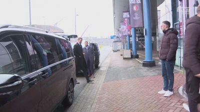 Milan, pranzo Uefa prima del Feyenoord: che eleganza per Ibra!