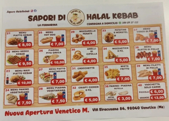 Sapori di Halal Kebab di Kanteh menu