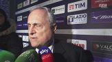Lotito: "La Lazio suonerà la campanella a New York, unica con il Psg"