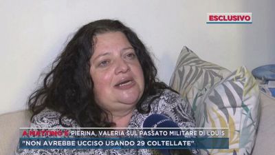 Pierina, Valeria sul passato militare di Louis