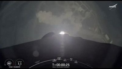 Decollato con successo il razzo SpaceX con a bordo due lander lunari
