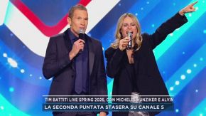 Questa sera Tim Battiti Live Spring con Michelle Hunziker e Alvin