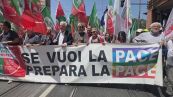 Corteo contro il riarmo, la sinistra va in piazza in ordine sparso