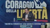 Breaking News delle 21.30 | Salvini al congresso: Lega garanzia governo