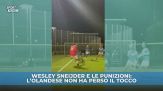 Sneijder, che punizione!
