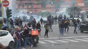 Roma, disordini fuori dall'Olimpico prima del derby