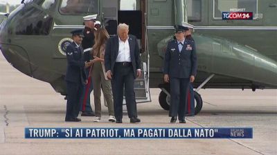 Breaking News delle 21.30 | Trump: "Sì ai Patriot, ma pagati dalla Nato"