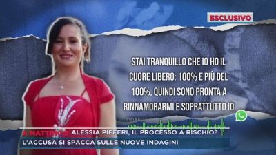 Alessia Pifferi, il vocale a un uomo appena conosciuto