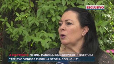 Pierina, Manuela sull'incontro in Questura