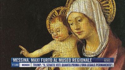Breaking News delle 11.00 | Messina, maxi furto al museo regionale