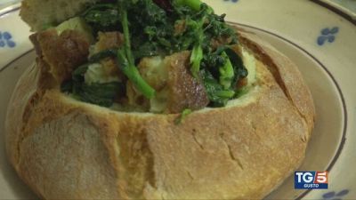 Gusto: Pancotto con le cime di rapa