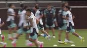 Messi si allena con l'Argentina. Scaloni rassicura: sta molto meglio