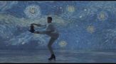 Van Gogh skate experience, la magia dei pattinatori "dentro" i quadri