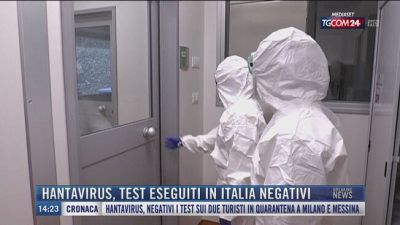 Breaking News delle 14.00 | Hantavirus, test eseguiti in Italia negativi