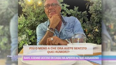 Bari, 63enne ucciso in casa: ha aperto al suo assassino