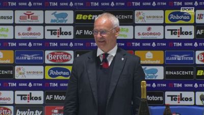 Ranieri saluta Cagliari, l'applauso della sala stampa