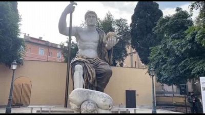 Roma, ai Musei Capitolini arriva l'imponente Colosso di Costantino