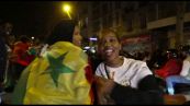 Parigi, festa per il Senegal dopo la vittoria in Coppa d'Africa
