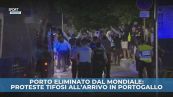 Porto fuori dal Mondiale, furia tifosi