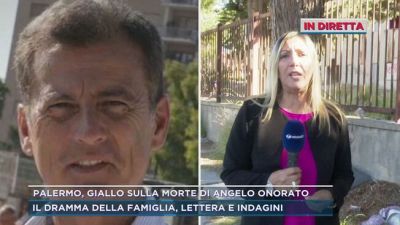 Palermo, dal luogo del ritrovamento di Onorato