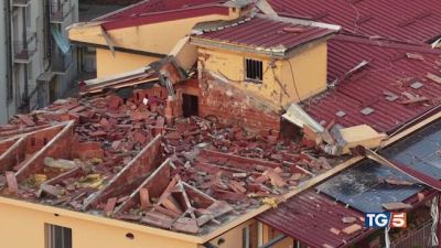 Bufera e grandine Cremona devastata